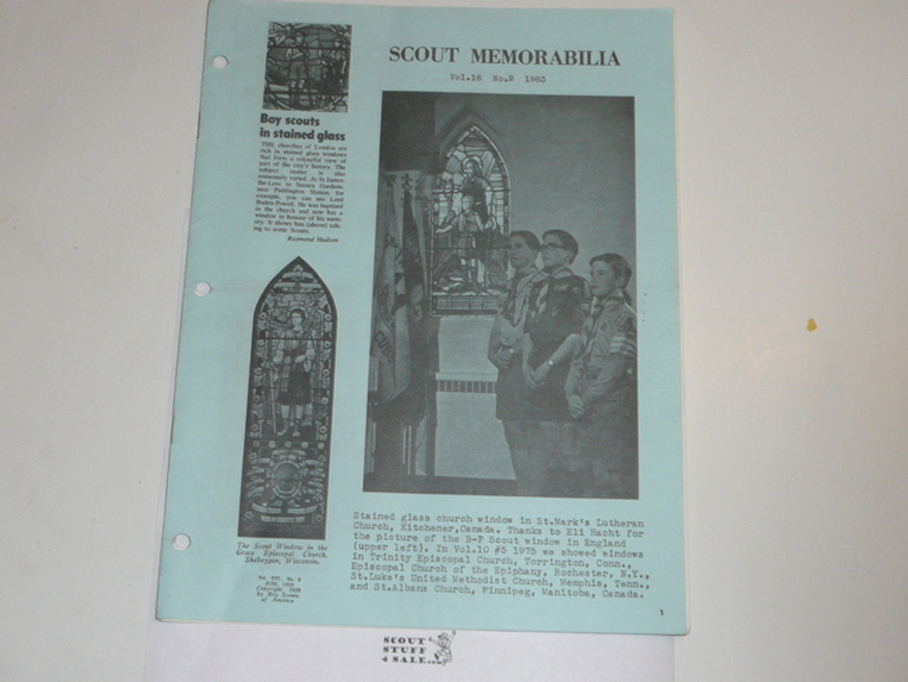 Scout Memorabilia Magazine, 1983, Vol 18 #2