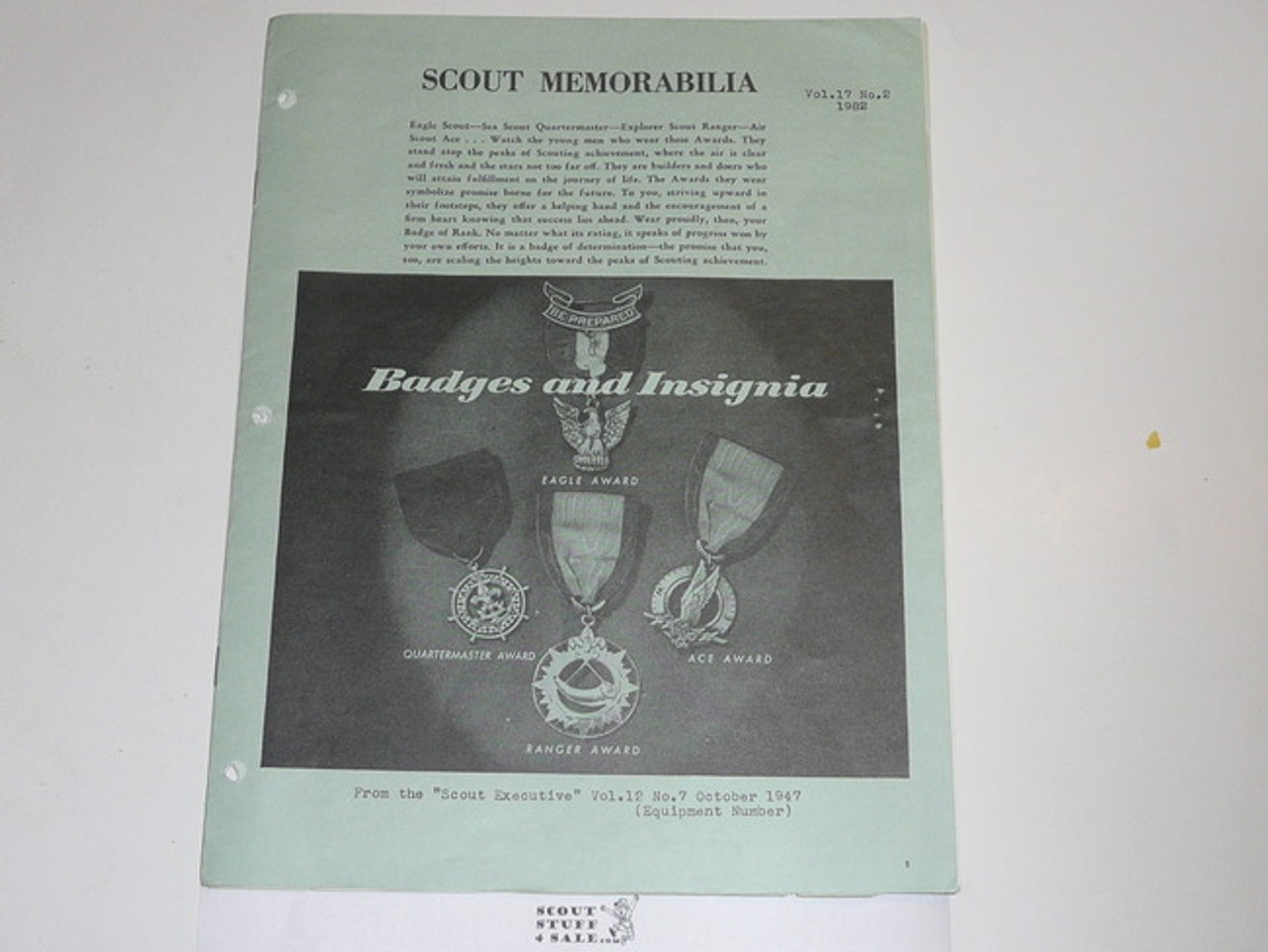 Scout Memorabilia Magazine, 1982, Vol 17 #2
