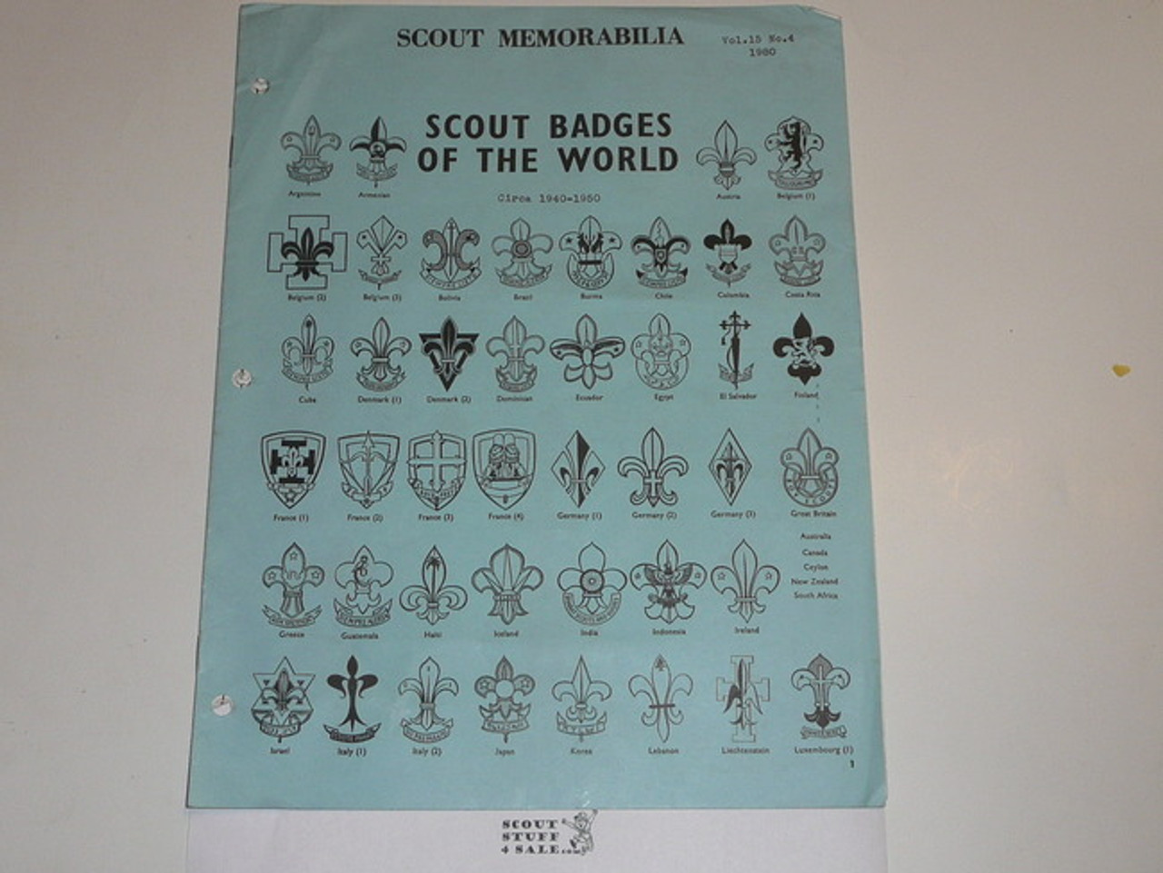 Scout Memorabilia Magazine, 1980, Vol 15 #4