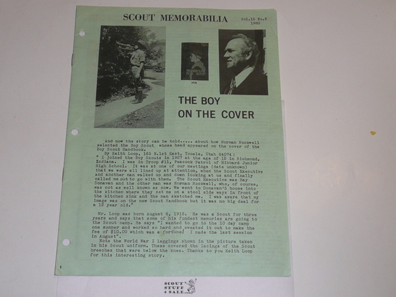 Scout Memorabilia Magazine, 1980, Vol 15 #3