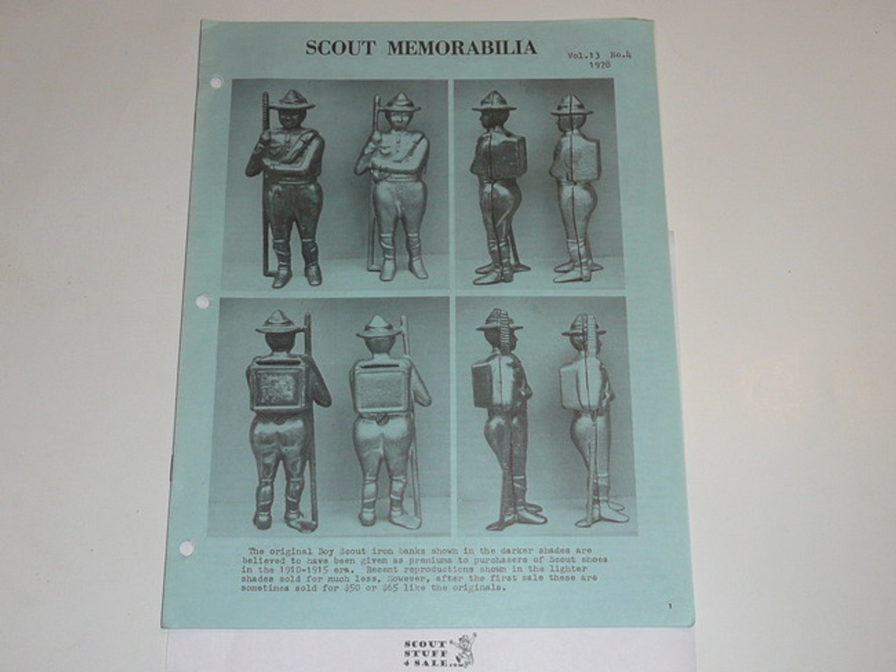 Scout Memorabilia Magazine, 1978, Vol 13 #4