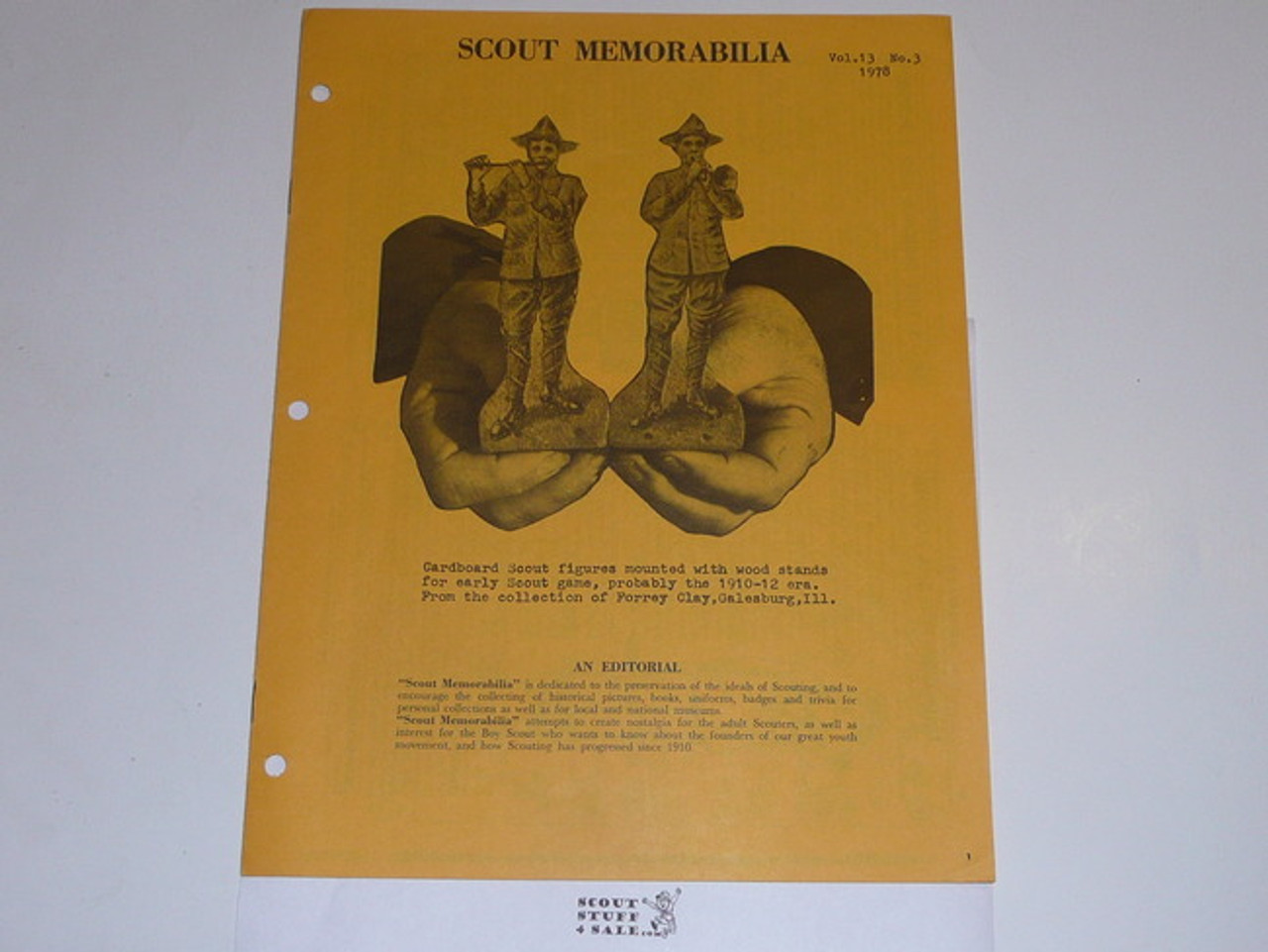 Scout Memorabilia Magazine, 1978, Vol 13 #3