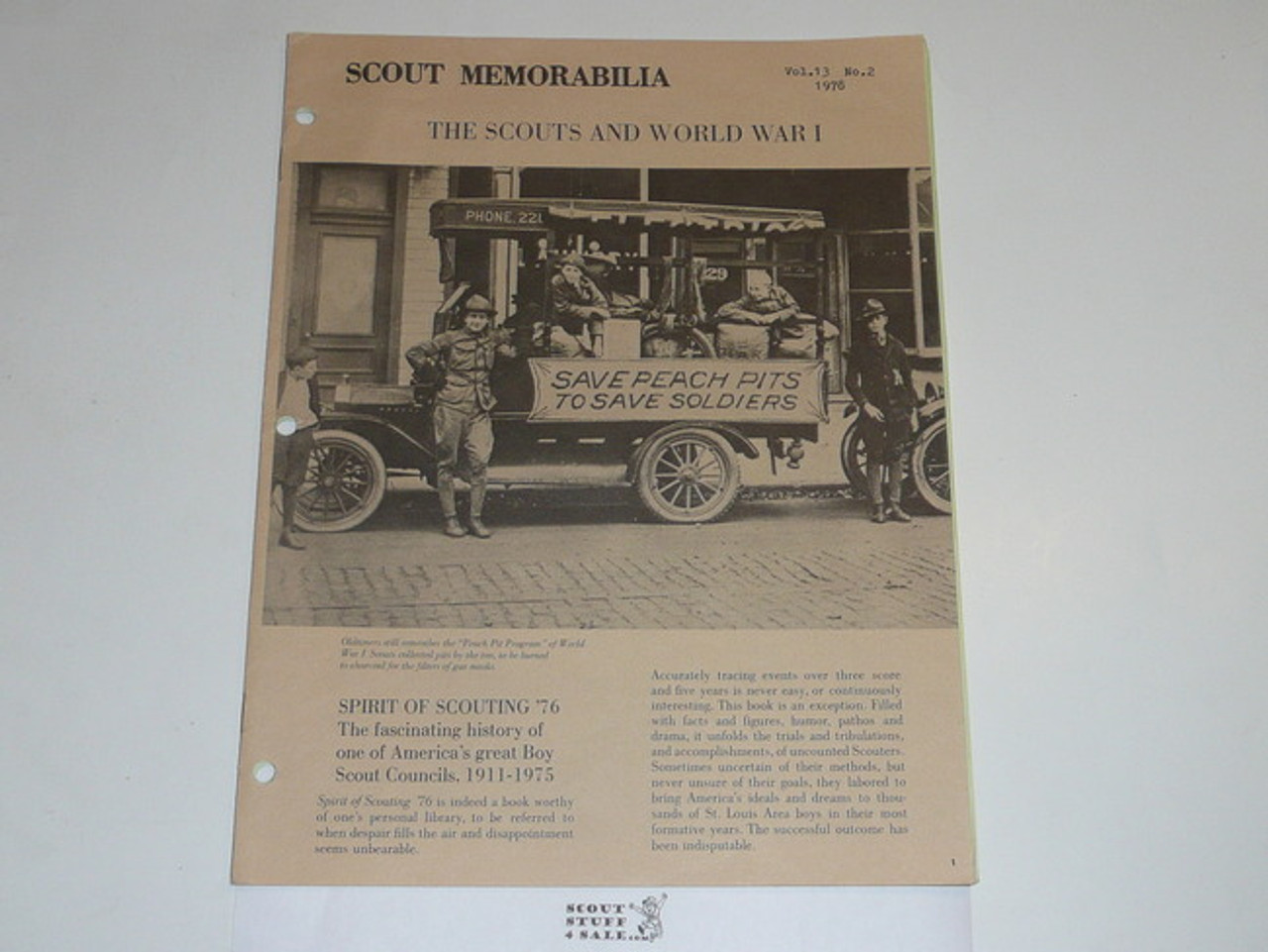 Scout Memorabilia Magazine, 1978, Vol 13 #2