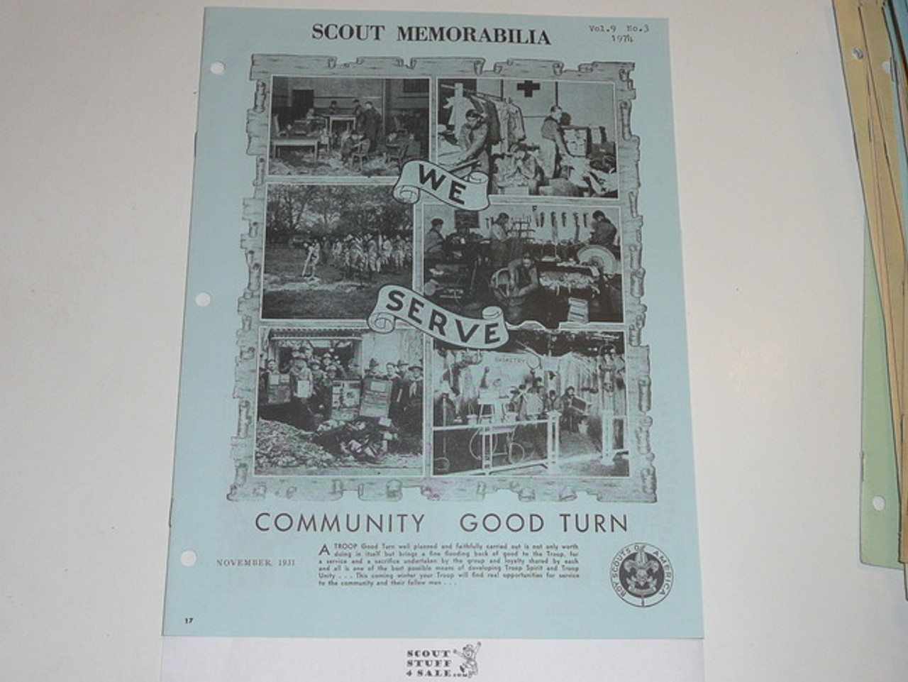 Scout Memorabilia Magazine, 1974, Vol 9 #3