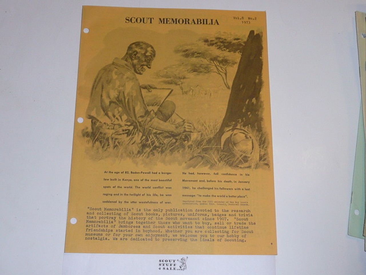 Scout Memorabilia Magazine, 1973, Vol 8 #2