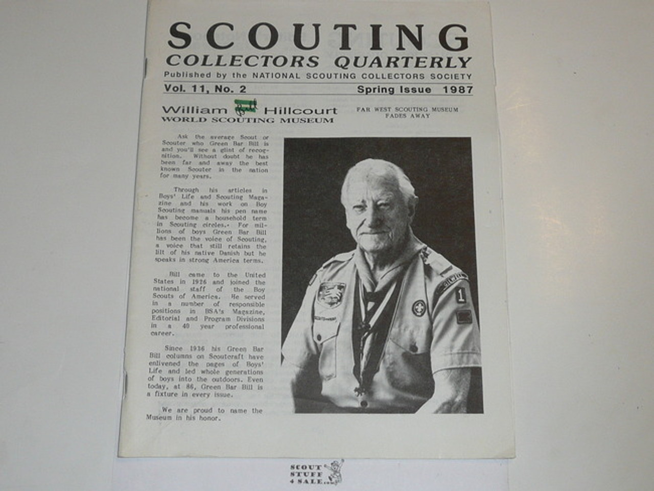 Scouting Collecters Quarterly Newsletter, 1987 Spring, Vol 11 #2