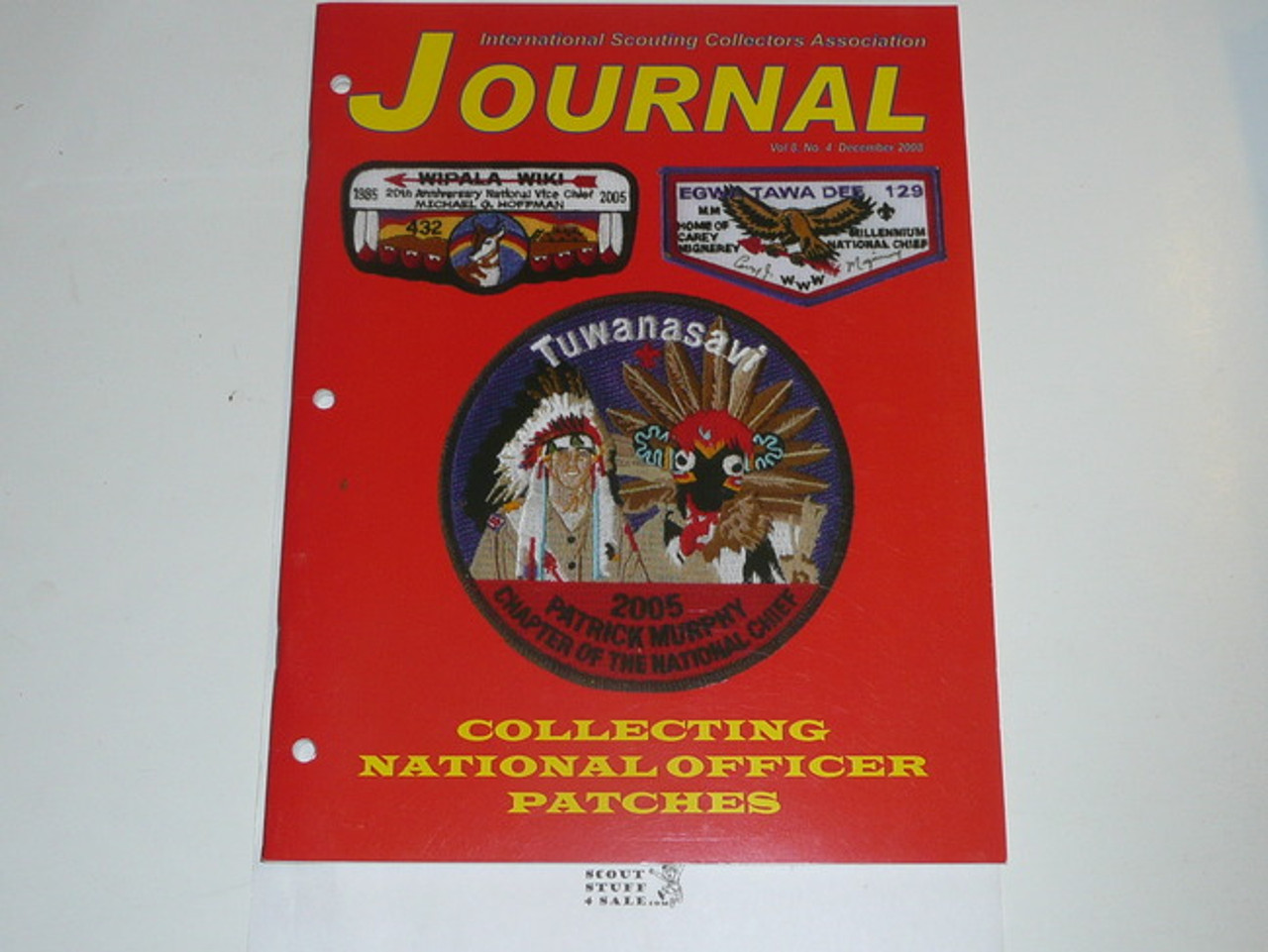 The International Scouting Collectors Association (ISCA) Journal, 2008 December, Vol 8 #4