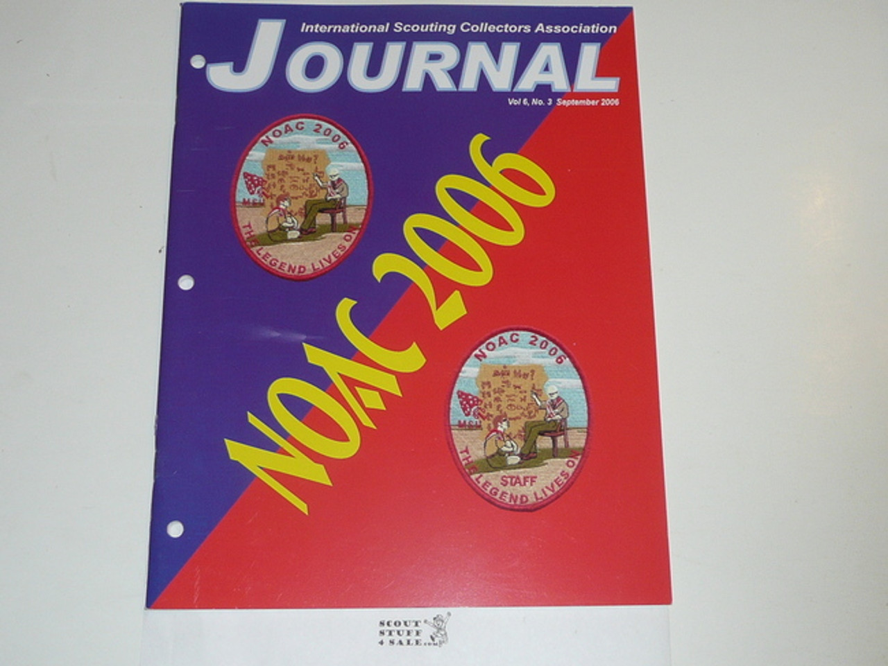The International Scouting Collectors Association (ISCA) Journal, 2006 September, Vol 6 #3