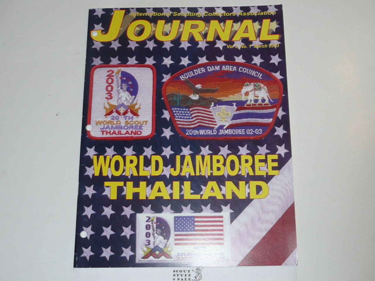 The International Scouting Collectors Association (ISCA) Journal, 2003 March, Vol 3 #1