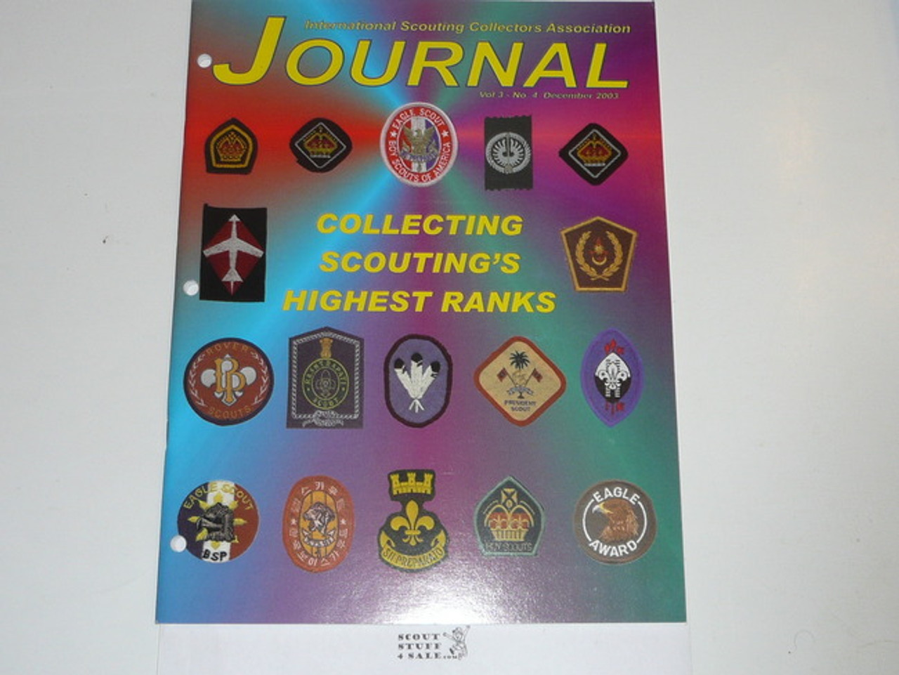 The International Scouting Collectors Association (ISCA) Journal, 2003 December, Vol 3 #4