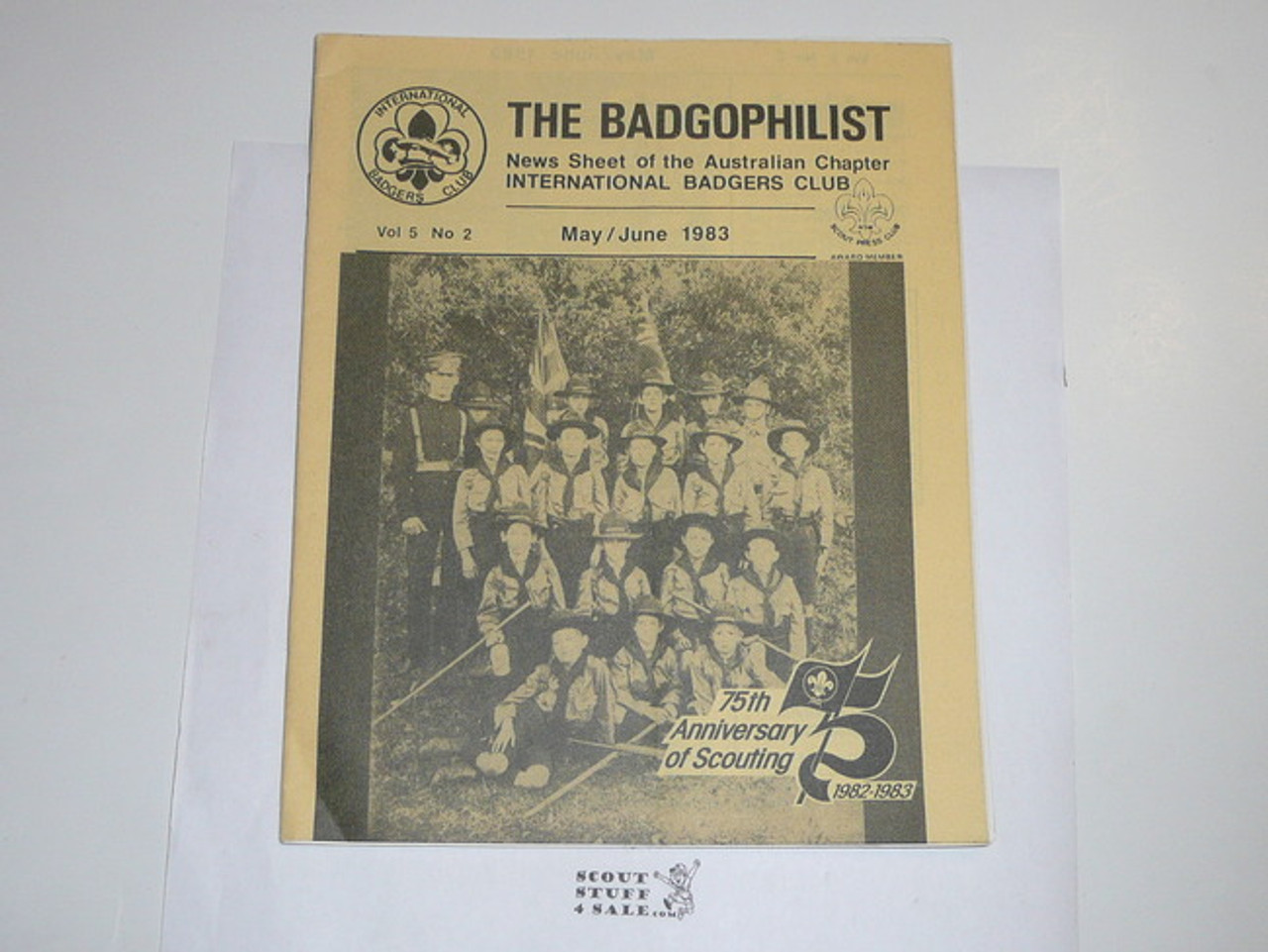 The Badgophilist, Newsletter of the Australian Branch of the International Badger clubb, 1983 May/June, Vol 5 #2