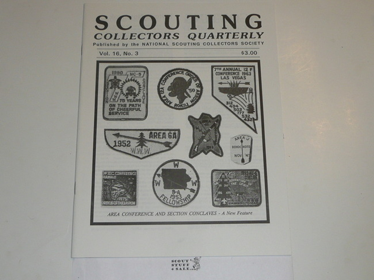 Scouting Collecters Quarterly Newsletter, Vol 16 #3