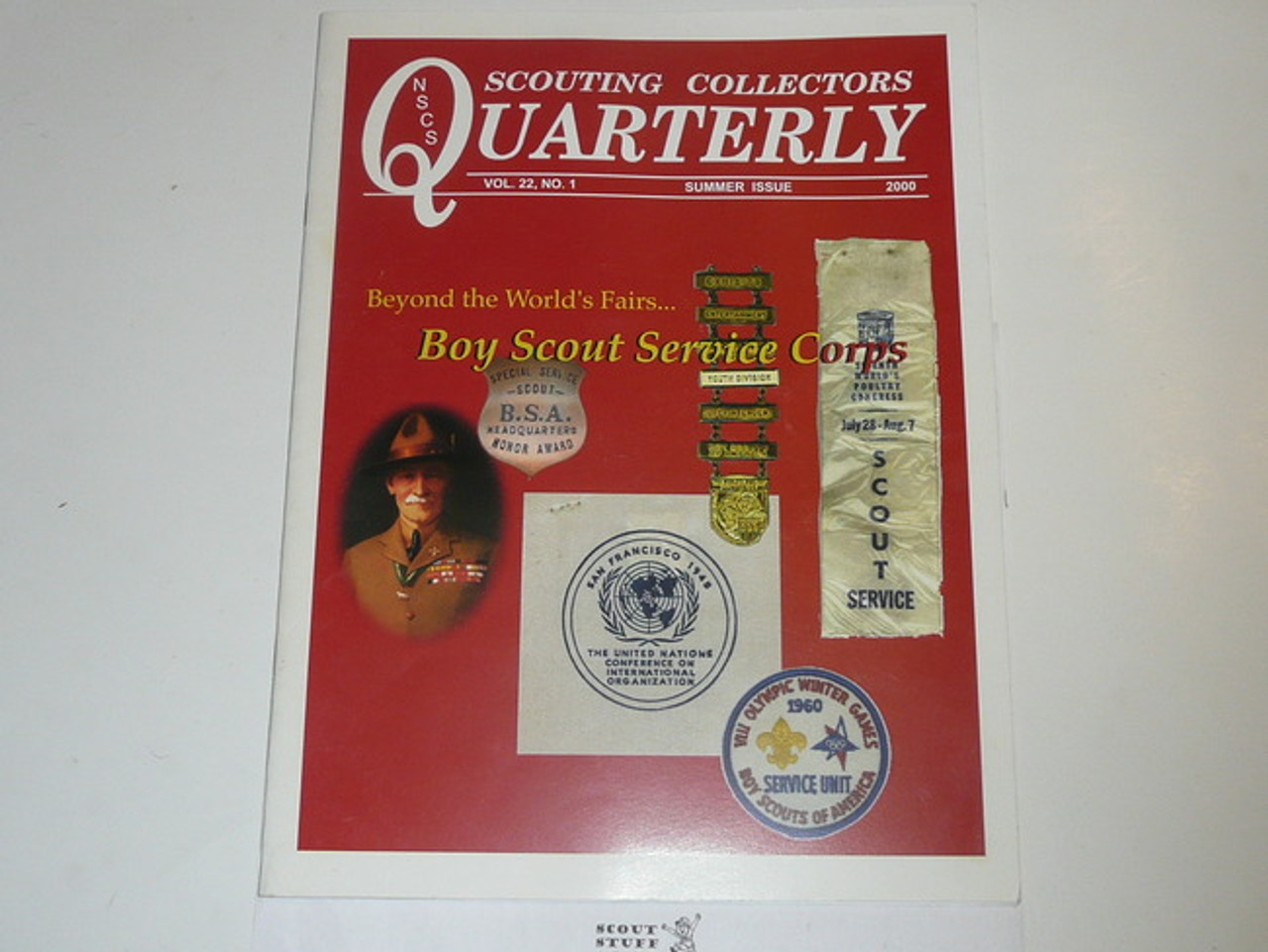 Scouting Collecters Quarterly Newsletter, 2000 Summer, Vol 22 #1