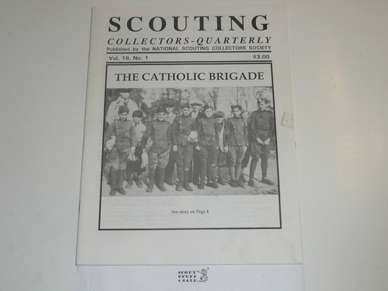 Scouting Collecters Quarterly Newsletter, 1995 July, Vol 18 #1