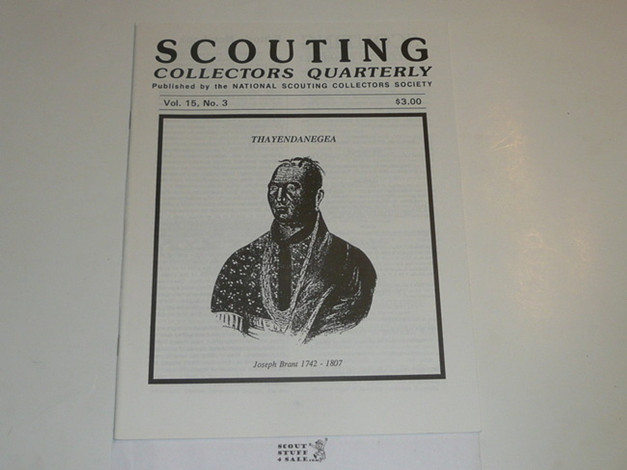 Scouting Collecters Quarterly Newsletter, 1992 May, Vol 15 #3
