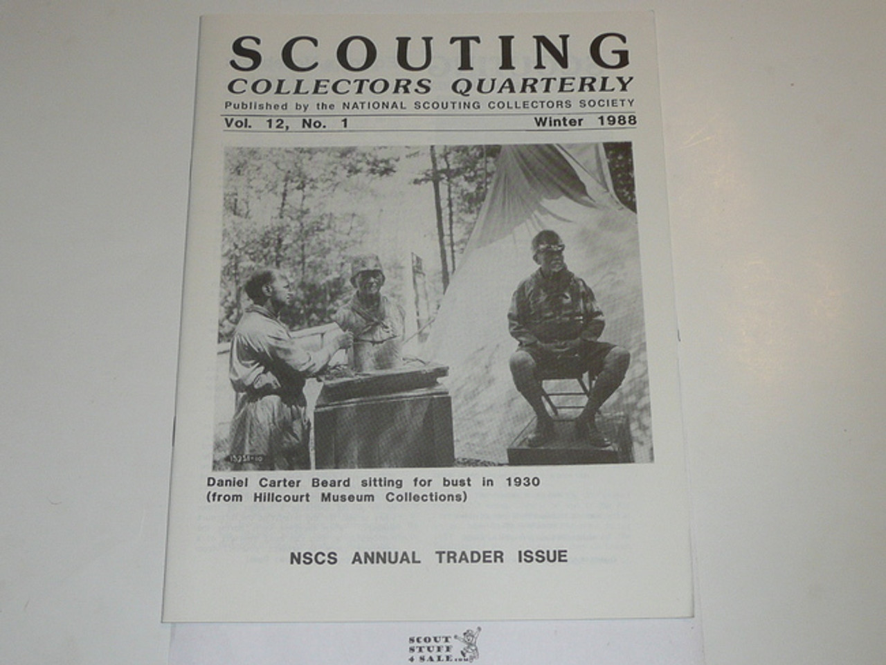 Scouting Collecters Quarterly Newsletter, 1988 Winter, Vol 12 #1