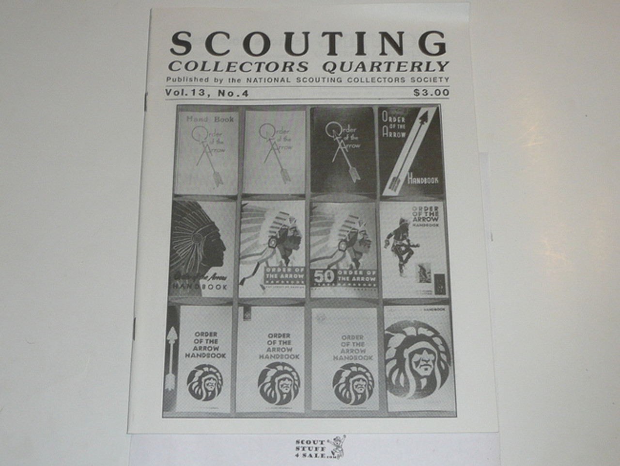 Scouting Collecters Quarterly Newsletter, 1989 Fall, Vol 13 #4
