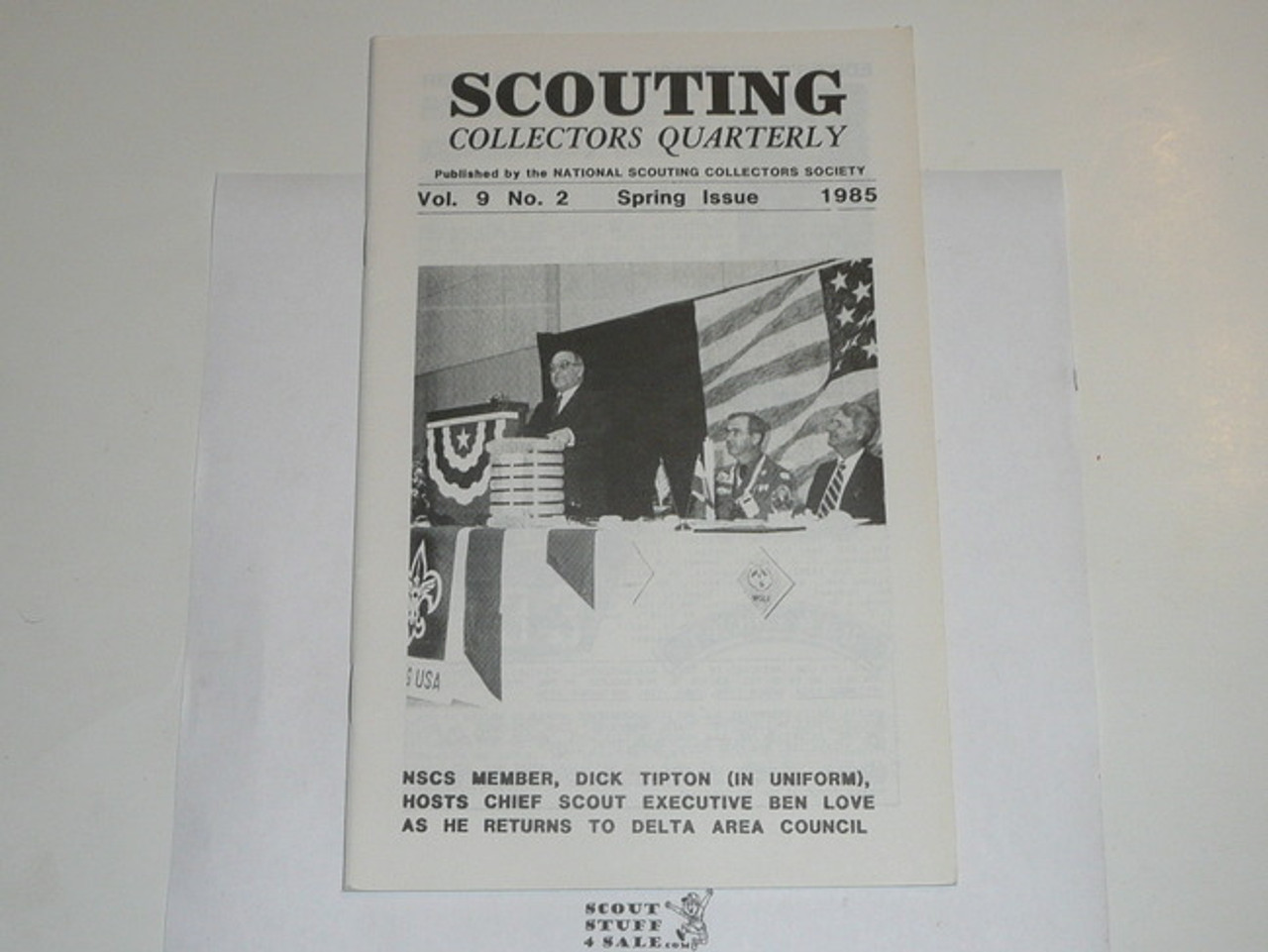 Scouting Collecters Quarterly Newsletter, 1985 Spring, Vol 9 #2
