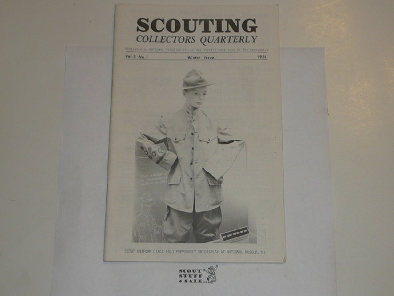 Scouting Collecters Quarterly Newsletter, 1981 Winter, Vol 5 #1