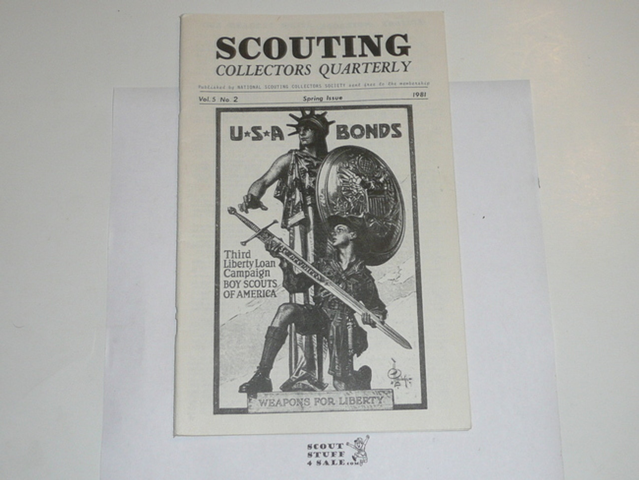 Scouting Collecters Quarterly Newsletter, 1981 Spring, Vol 5 #2
