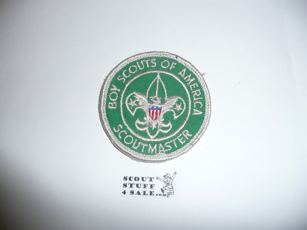 Scoutmaster Patch (SM6), 1970-1972, lt. use