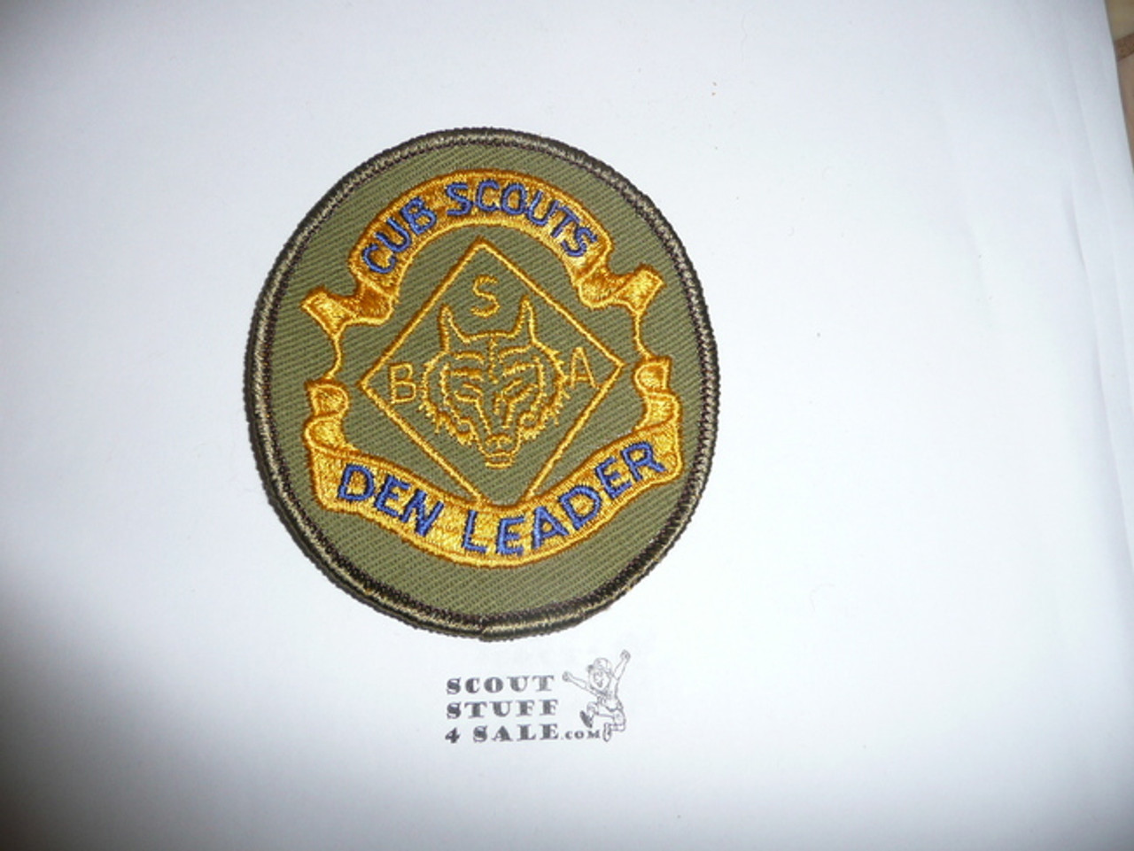 Cub Scout Den Leader Patch (C-DL1), 1967-1972