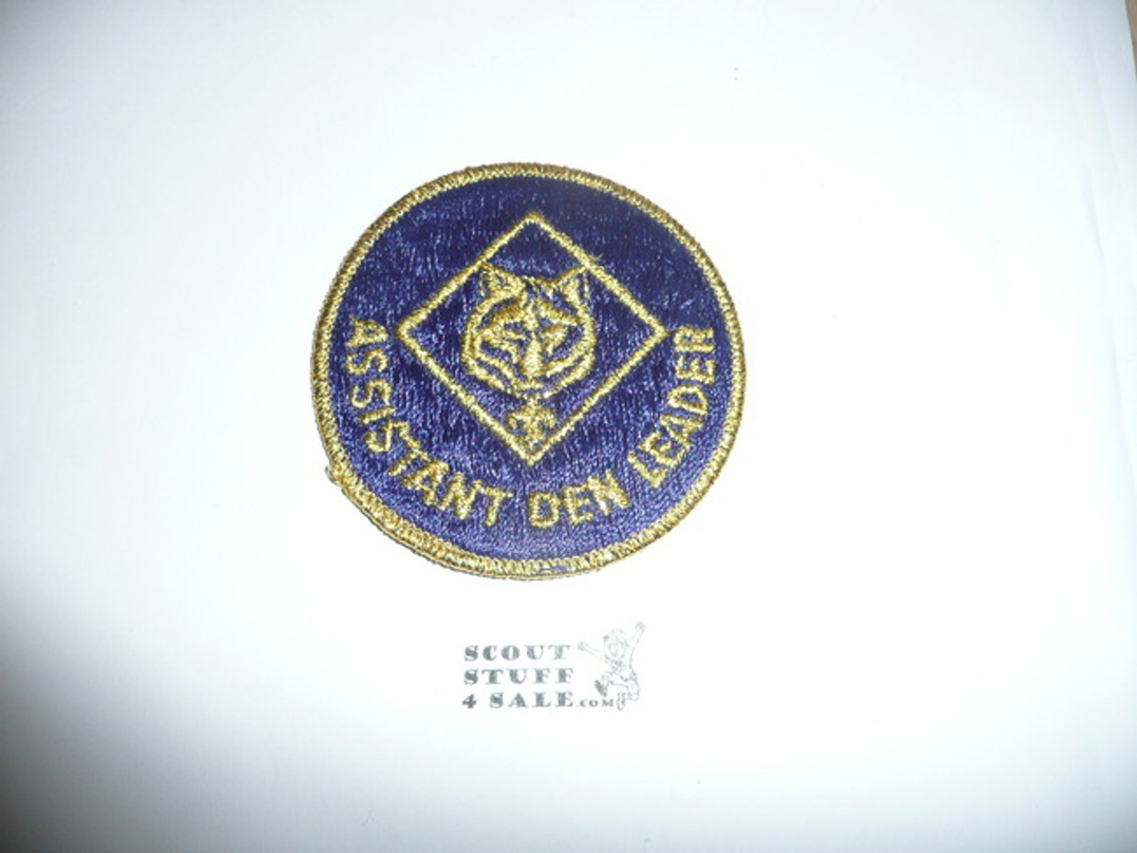 Assistant Den Leader Patch (C-ADL3), 1976-1983