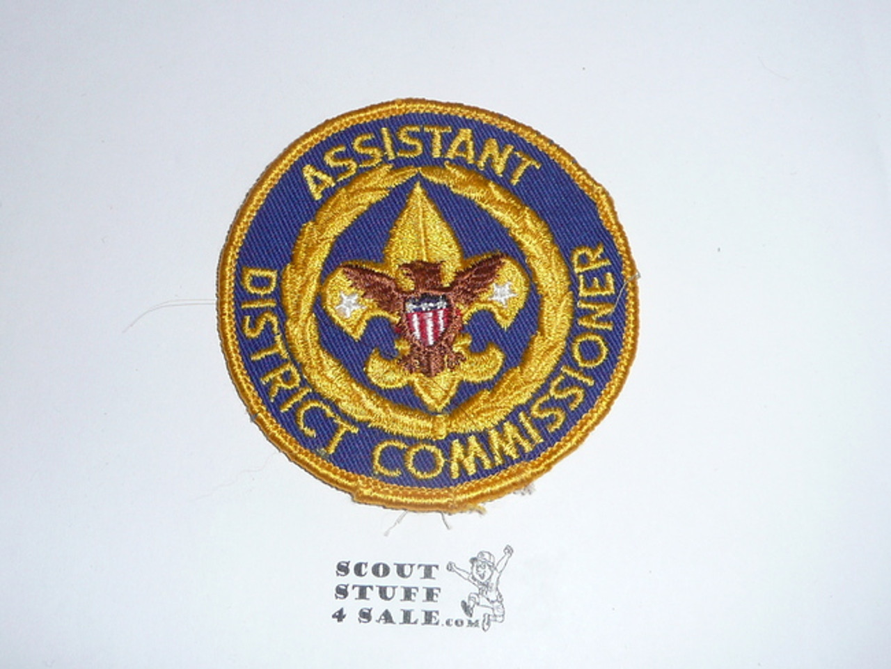 Assistant District Commissioner / Asst. Deputy Scout Commissioner Patch (ADSC7), 1970-1972, lt use