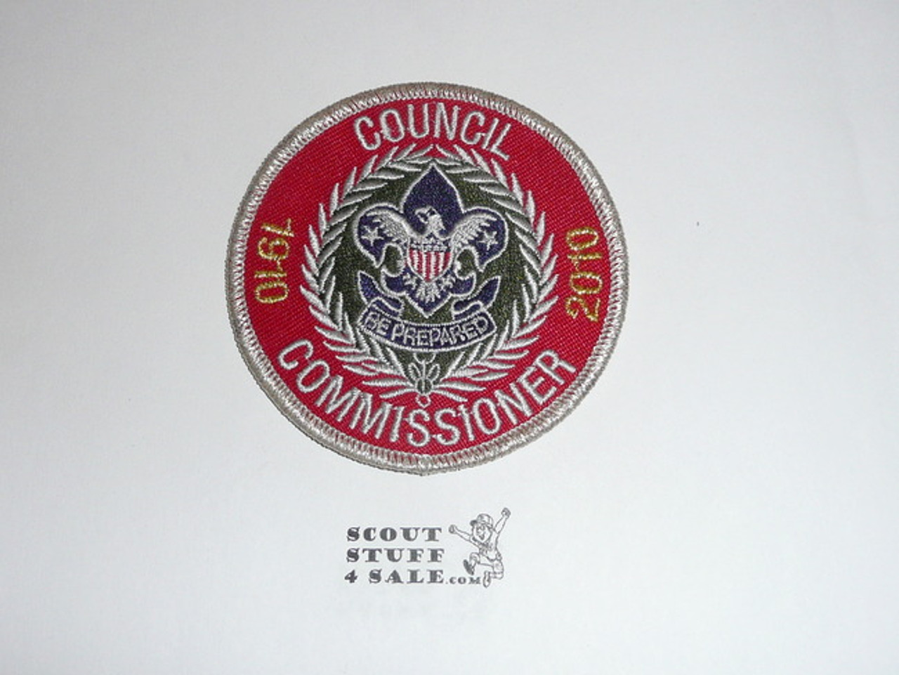 Council Commissioner Patch, 2010 100th Anniversary Issue