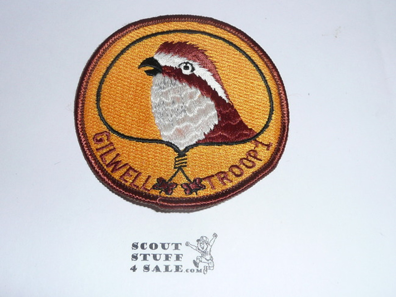 Wood Badge Bob White Gilwell Troop 1 Patch