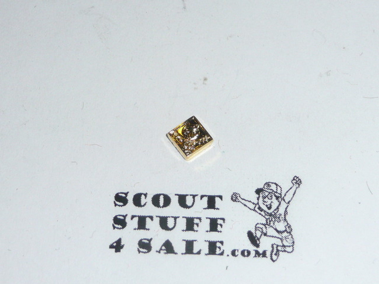 Cub Scout Trained Device for Outdoor Belt Buckle or can be glued on a training knot