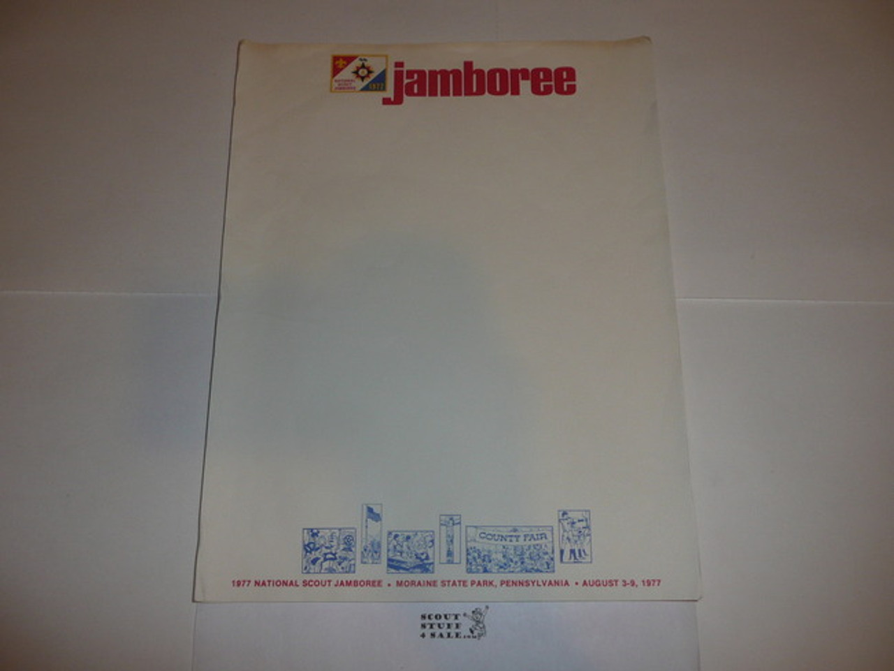 1977 National Jamboree Stationary