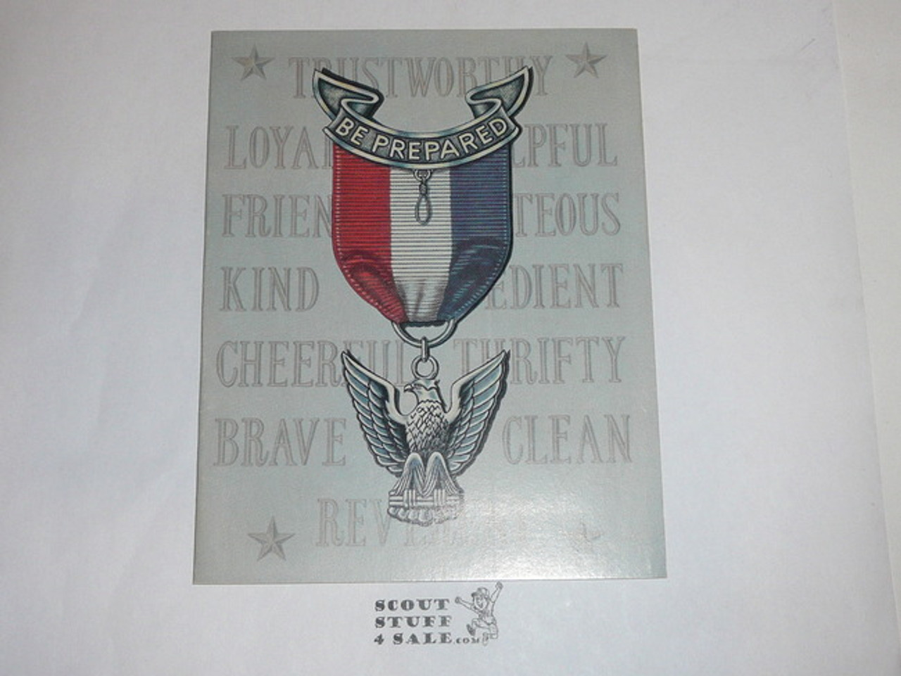 BSA Invitation to an Eagle Scout Court of Honor, printed #1