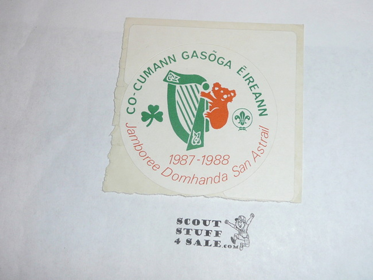 1987-88 World Jamboree Foreign Sticker