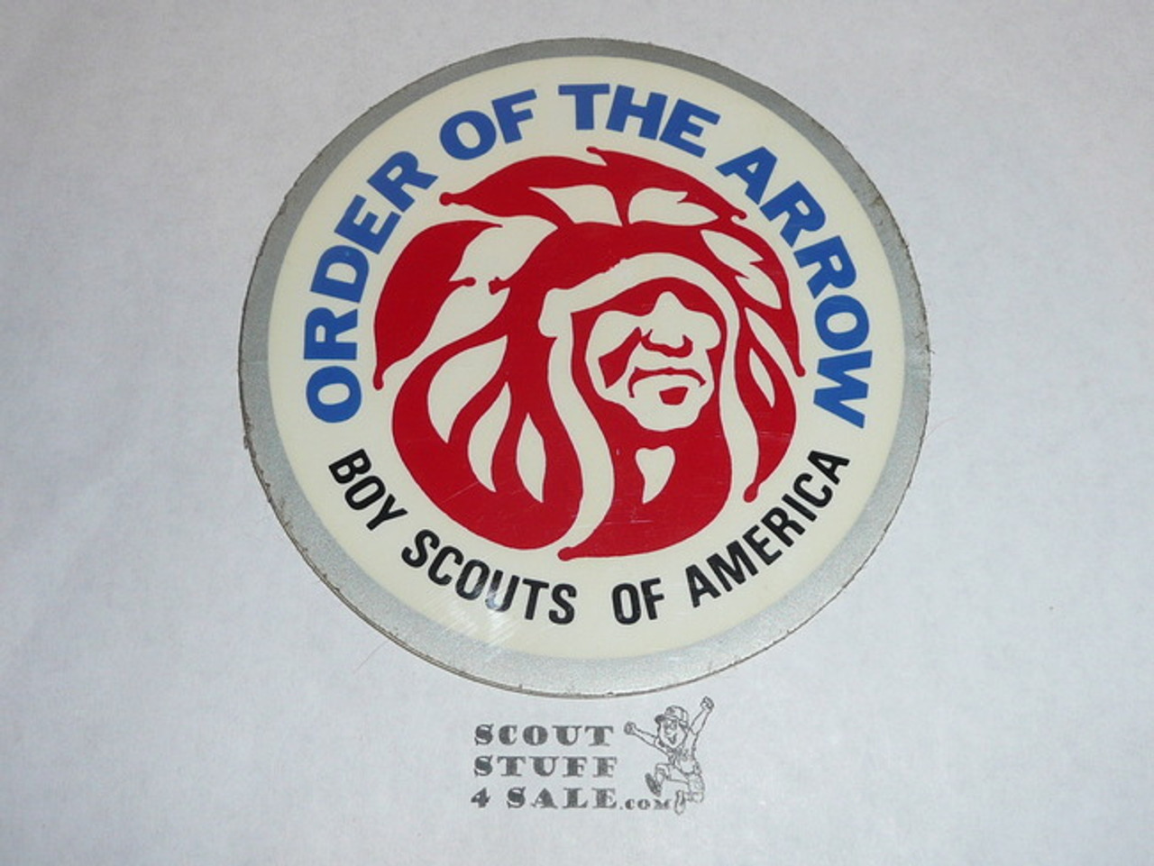 Order of the Arrow MGM Indian Logo Sticker