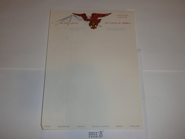 Far East Council Stationary
