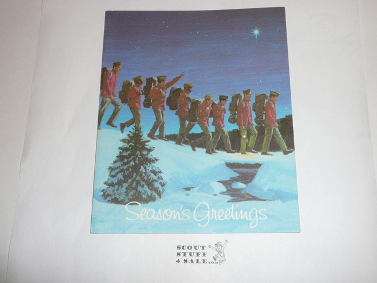 1970's Boy Scouts of America Christmas Card