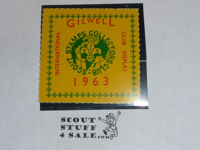 1963 Gilwell SOSSI gummed Seal
