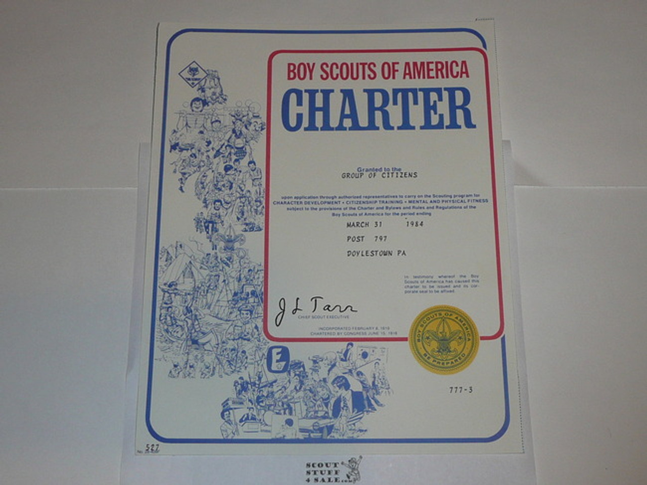 1984 Explorer Scout Post Charter, March