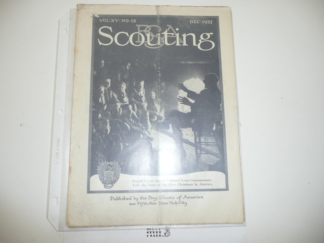 1927 December, Scouting Magazine Vol 15 #12