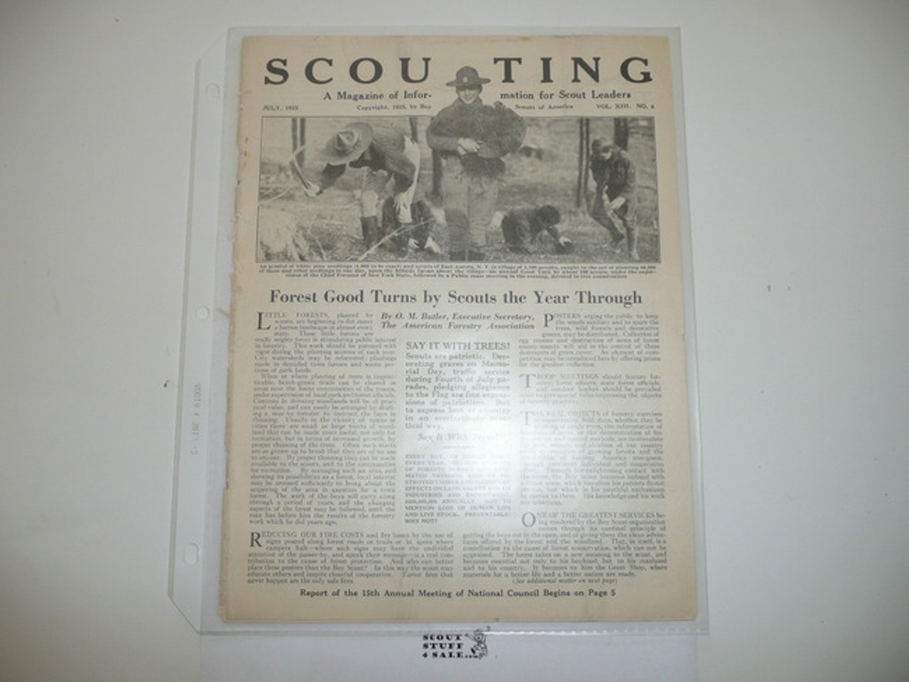1925, July Scouting Magazine Vol 13 #6