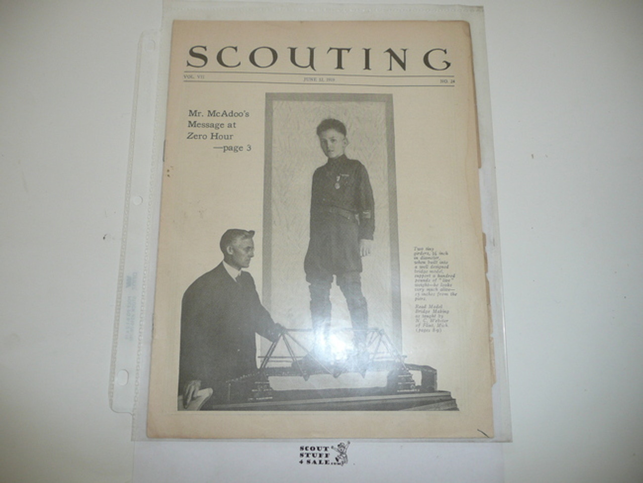 1919, June 12 Scouting Magazine Vol 7 #24