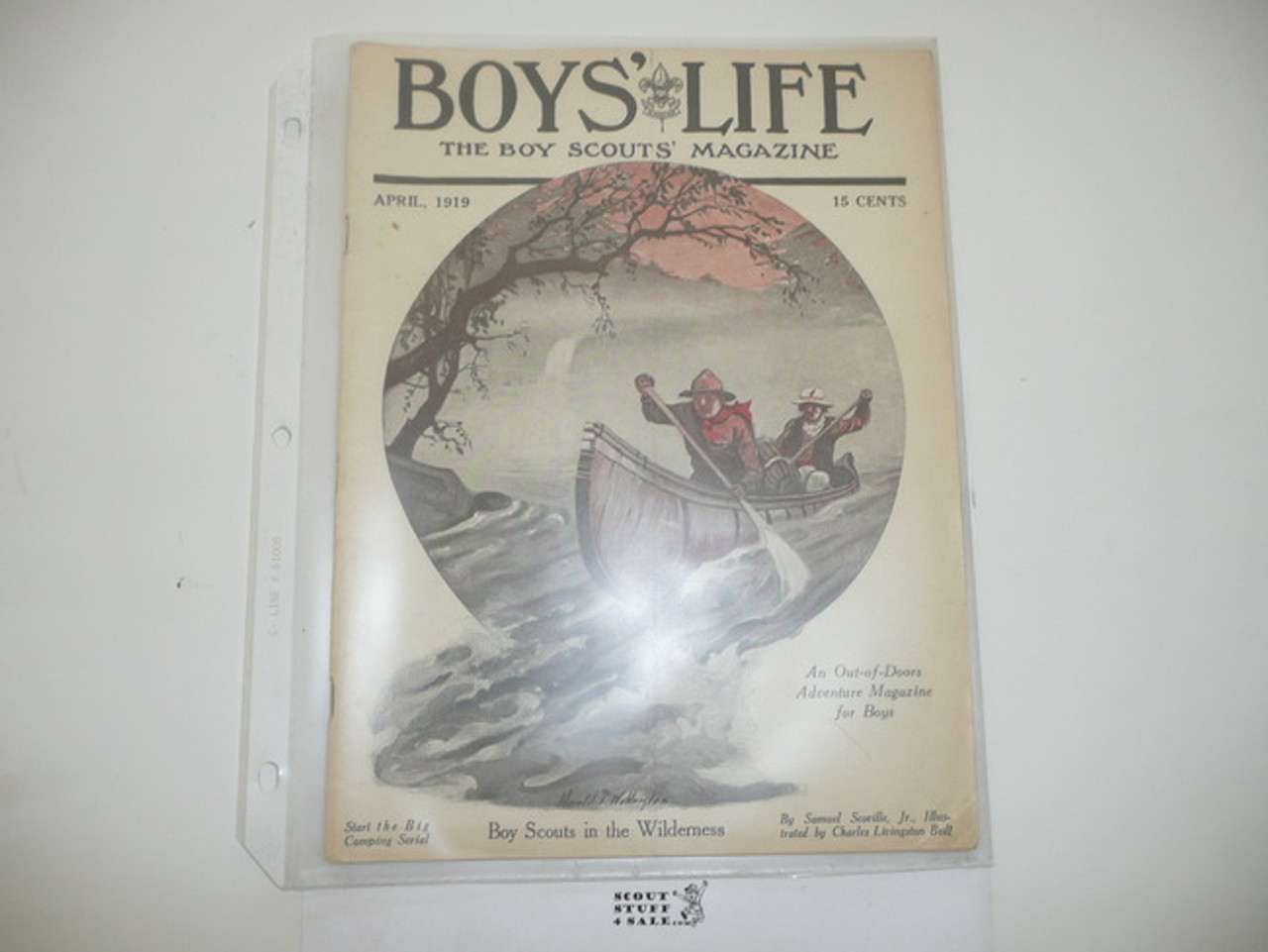 1919, April Boys' Life Magazine