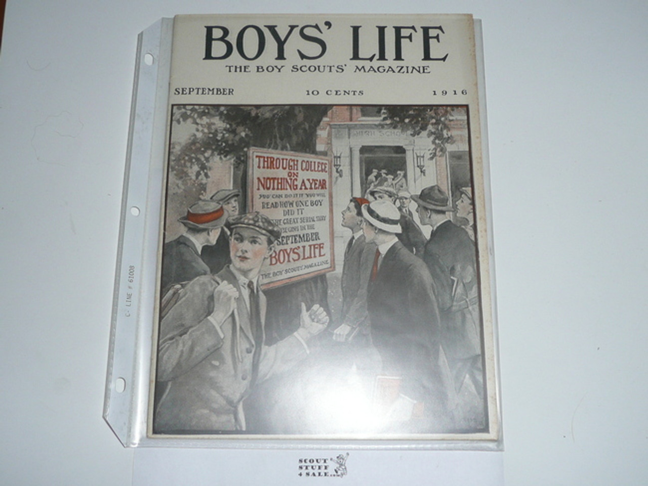 1916, September Boys' Life Magazine