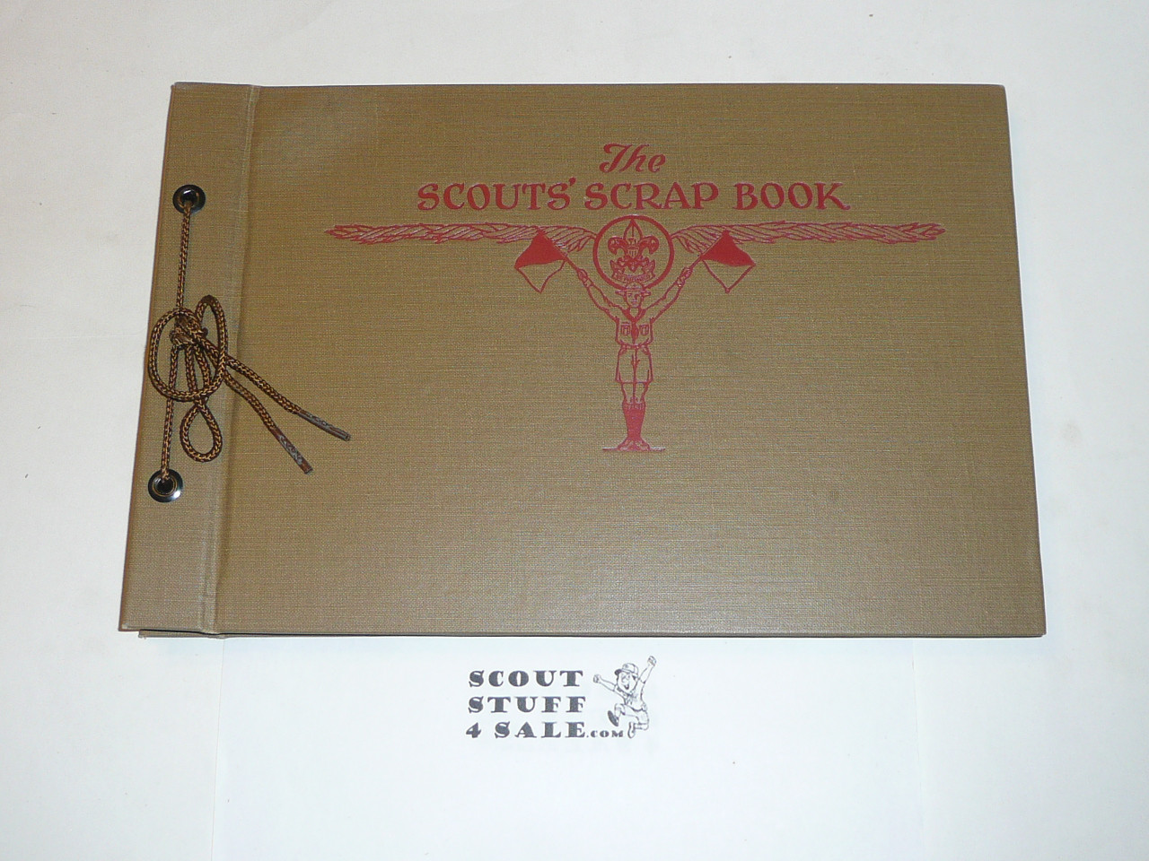 1928 Official Boy Scout Scrapbook, UNUSED