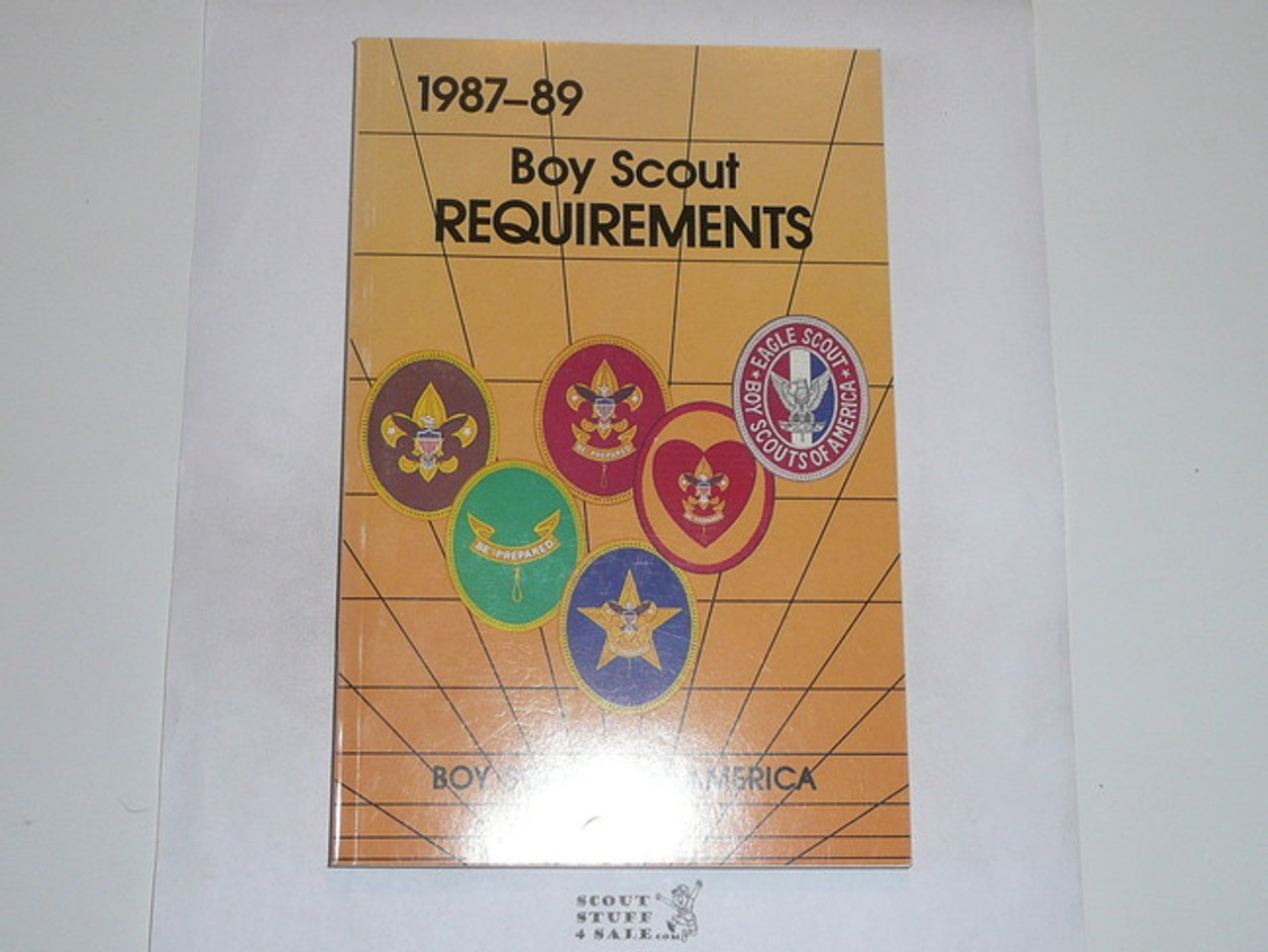 1987-1989 Boy Scout Requirements Book, 6-88 Printing
