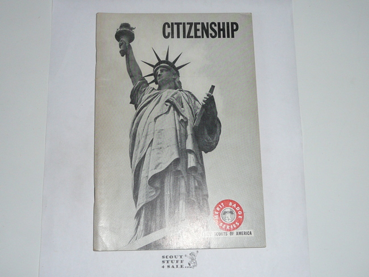 Citizenship Merit Badge Pamphlet, Type 7, Full Picture, 9-69 Printing