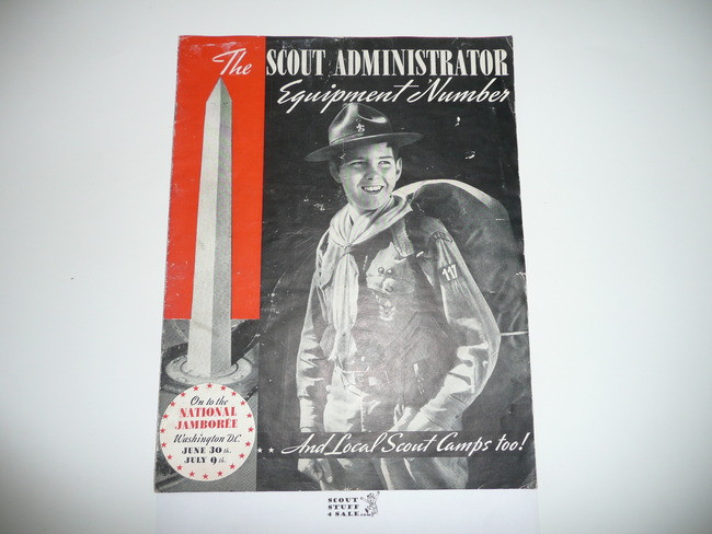 1937, The Scout Administrator Equipment Catalog