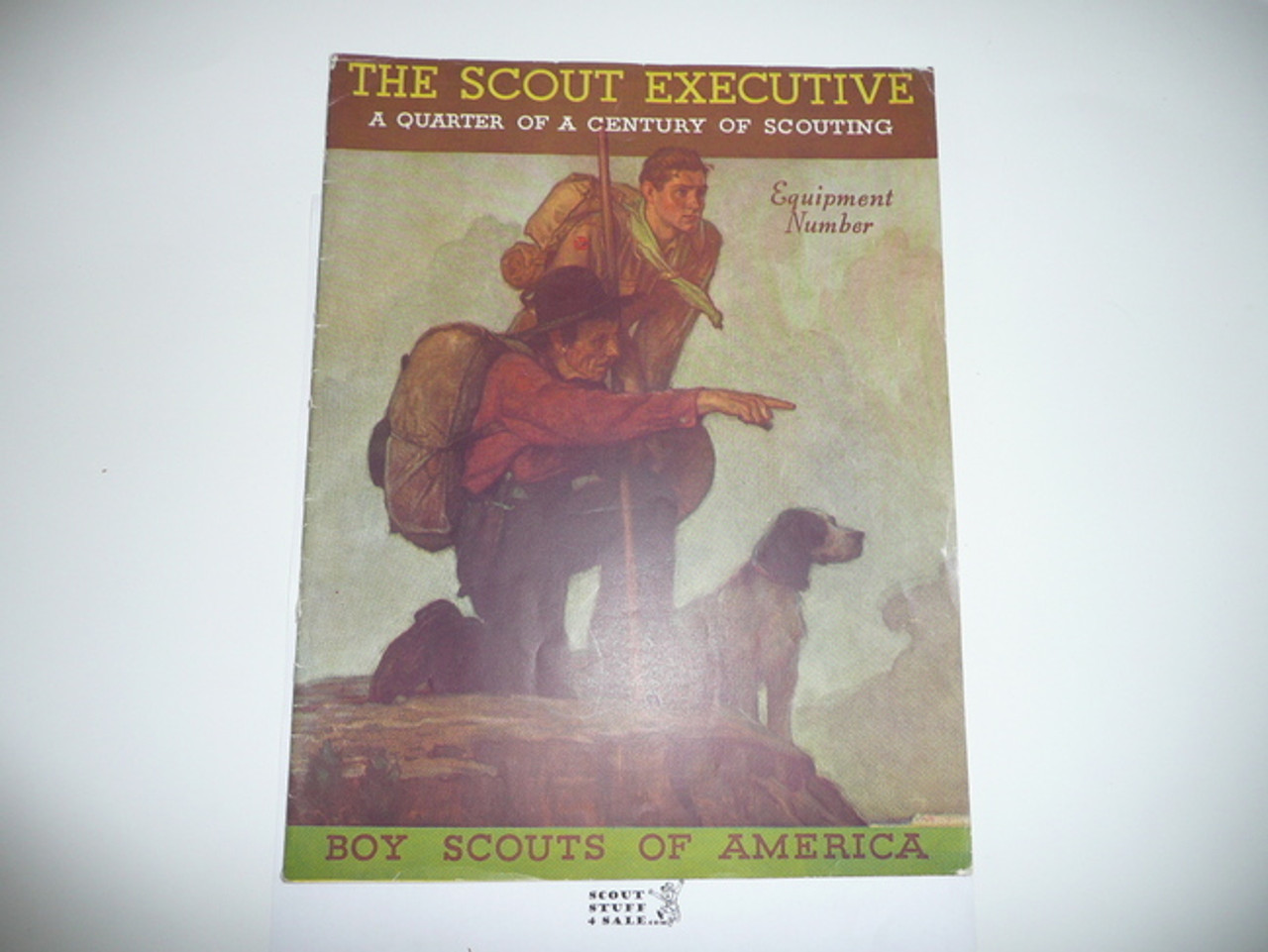 1934, The Scout Executive Equipment Catalog