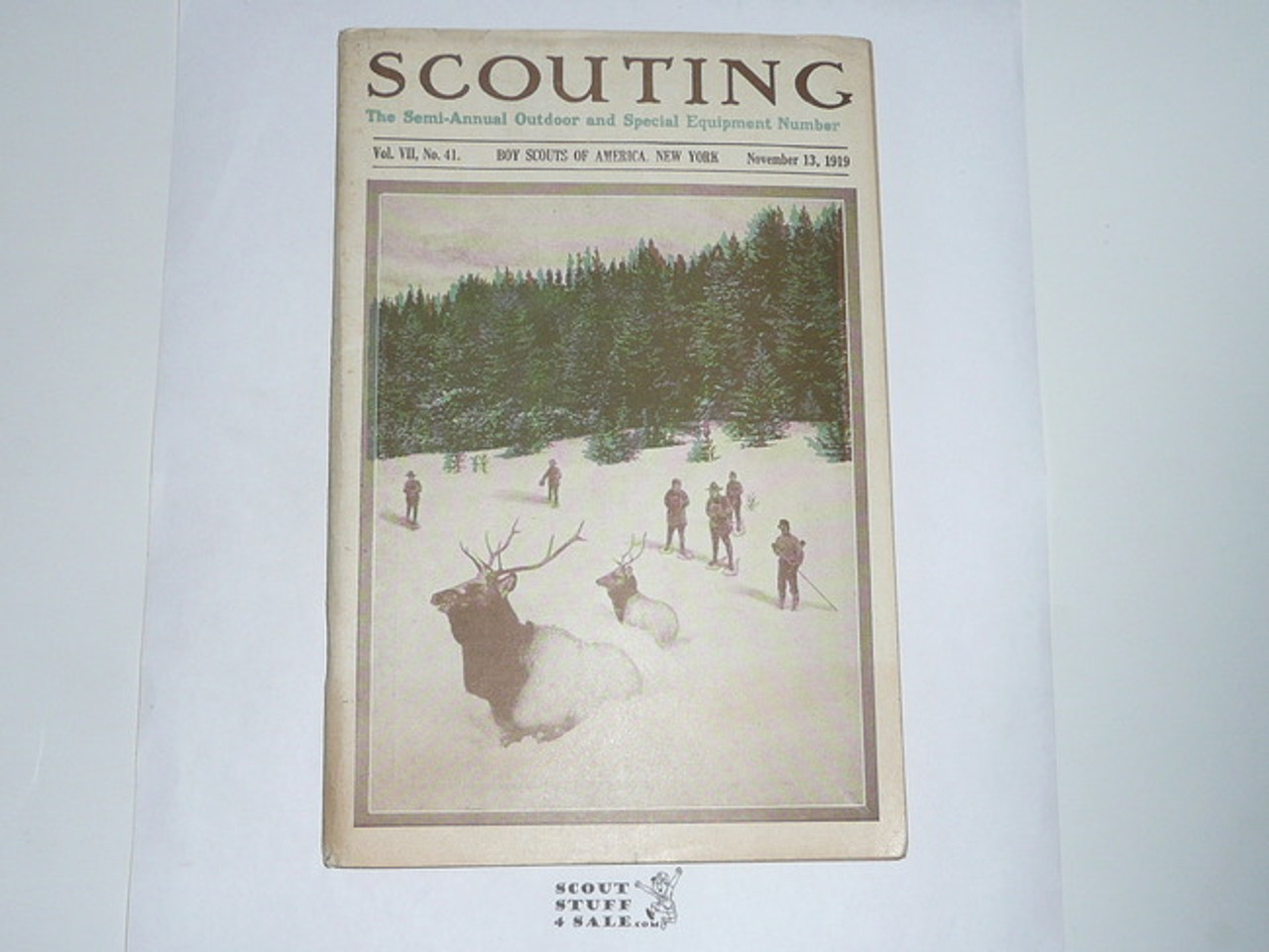 1919, Boy Scout Equipment Catalog, Scouting Magazine November 13th